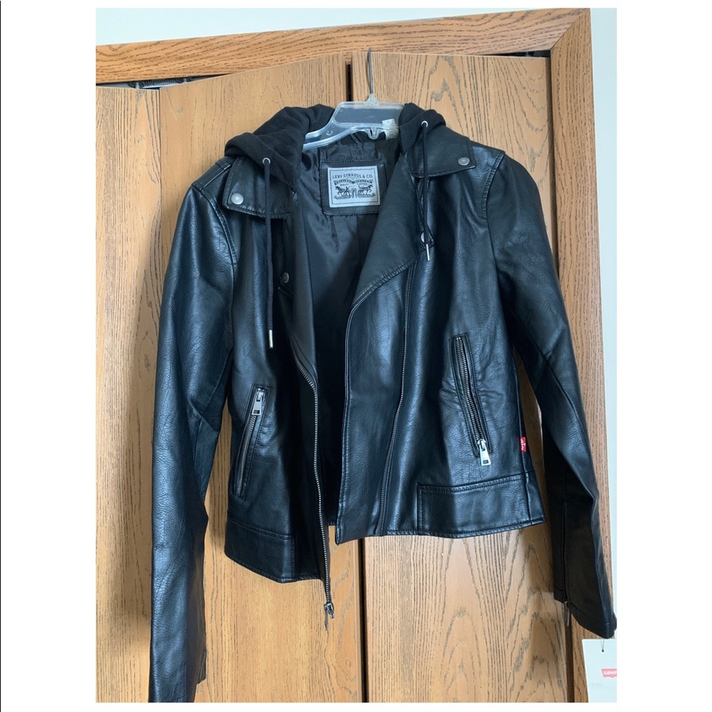 Levi’s faux leather jacket